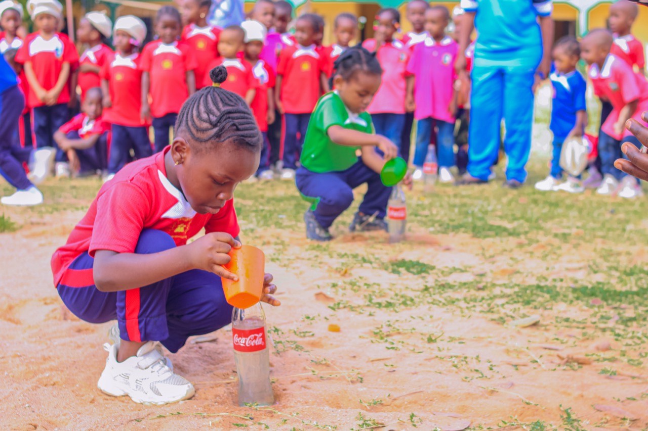 Nursery students at Integrity Academy